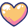 yellow heart